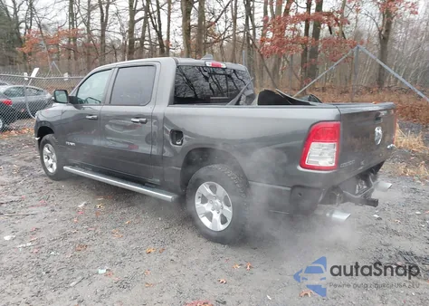 2020 Ram 1500 Big Horn 4X4 5'7 Box from USA, damaged, VIN 1C6SRFFT9LN301402